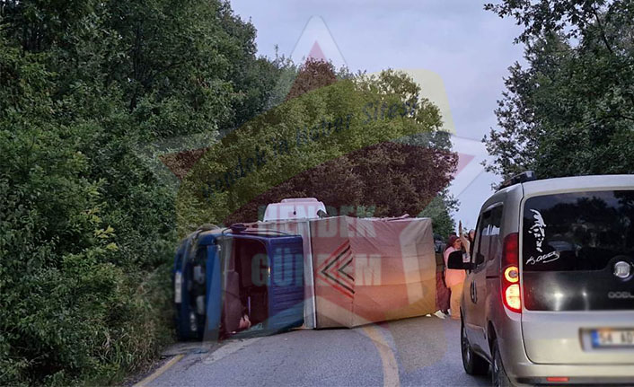 Fındık İşçilerini Taşıyan Kamyonet Devrildi, 8 Yaralı