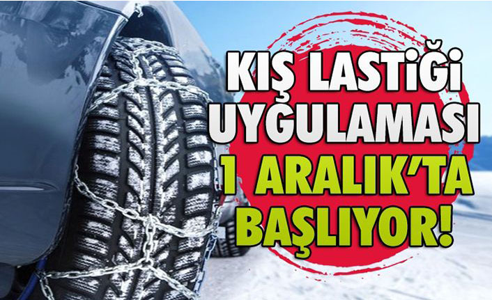 Kış Lastiği Uygulaması 1 Aralık’ta Başlıyor