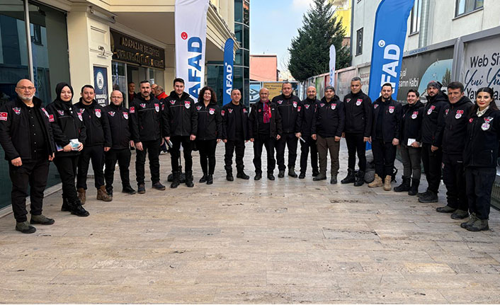 Sakarya Afad'dan Gönüllülere Penç Takdim Töreni