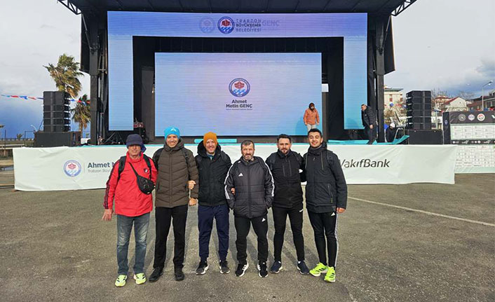 Hendekli atletler Trabzon Yarı Maratonu'nda