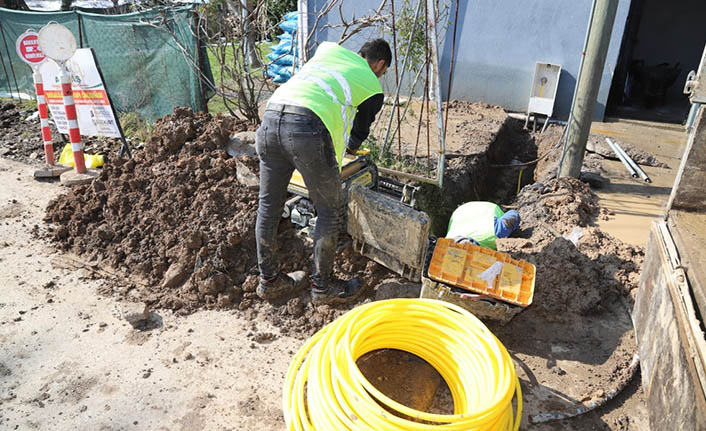 Kargalıhanbaba Mahallesı̇nde Doğalgaz Altyapı Çalışmaları tamamlandı