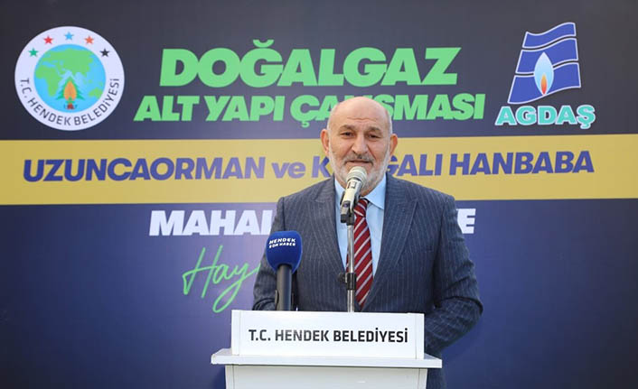 Püsküllü: Hendek'te Doğalgazsız Mahalle Kalmayacak