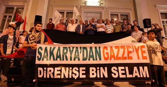 GAZZE DİRENİŞİNE SAKARYA’DAN SELAM