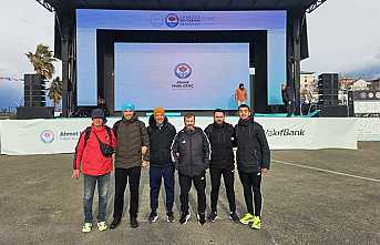 Hendekli atletler Trabzon Yarı Maratonu'nda