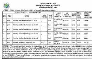 Hendek Belediyesinden İhale Uyarısı