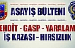 SAKARYA VALİLİĞİ ASAYİŞ BÜLTENİ