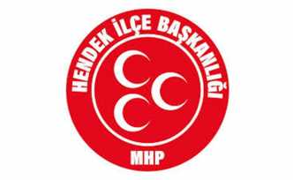 MHP Hendek İlçe Başkanlığından Basın Açıklaması