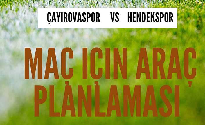 Hendekspor Maçına Davet